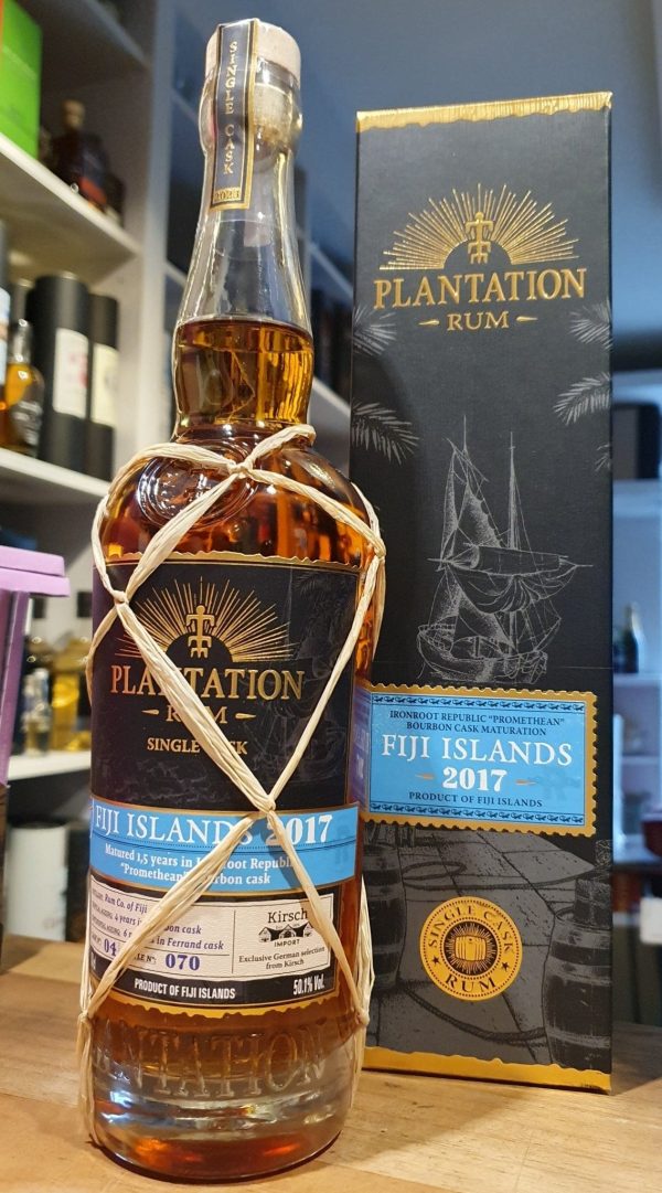 Plantation Fiji 2017 2023 Ironroot Finish XO 0,7l 50,1 % vol. single cask Rum #4 kw Planteray Angebot