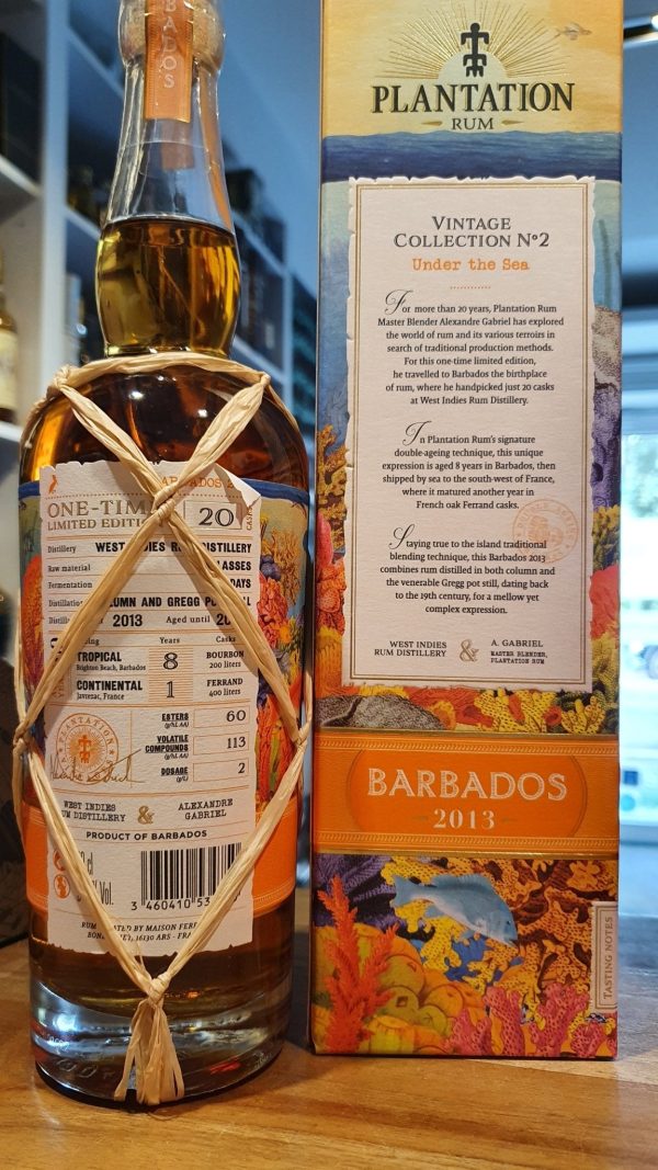 Plantation one time Barbados 2013 2022  0,7l 50,2% vol. Planteray Im Angebot – Bild 3