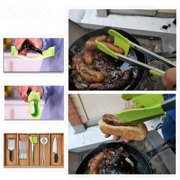 Un pair de 2 en 1 Spatule et Pince (Grand&Petit) Mode – Bild 3
