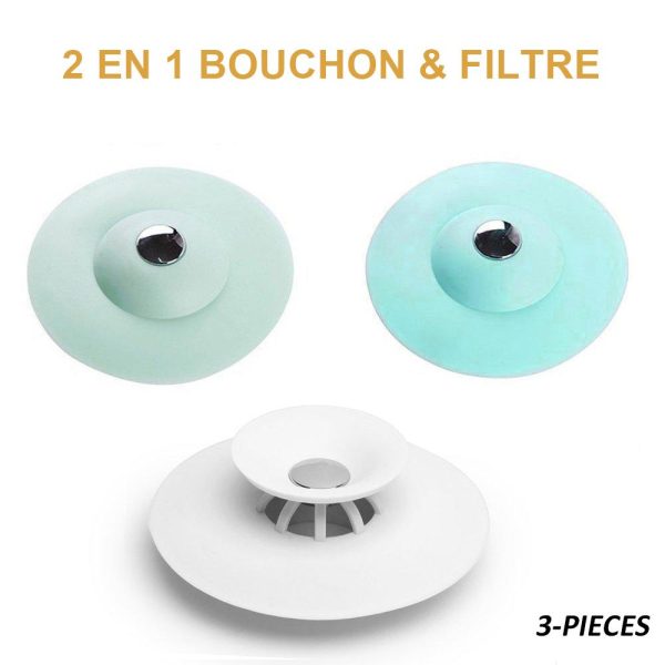 Bonde de Baignoire et Douche, Avec Fonction Attrape-cheveux Zu verkaufen