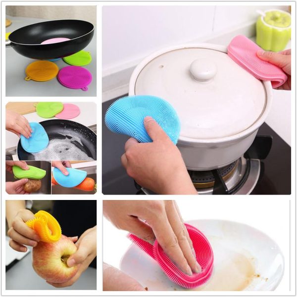 5-Pièces Éponge de Cuisine Multifonctionnel Rabatt – Bild 2