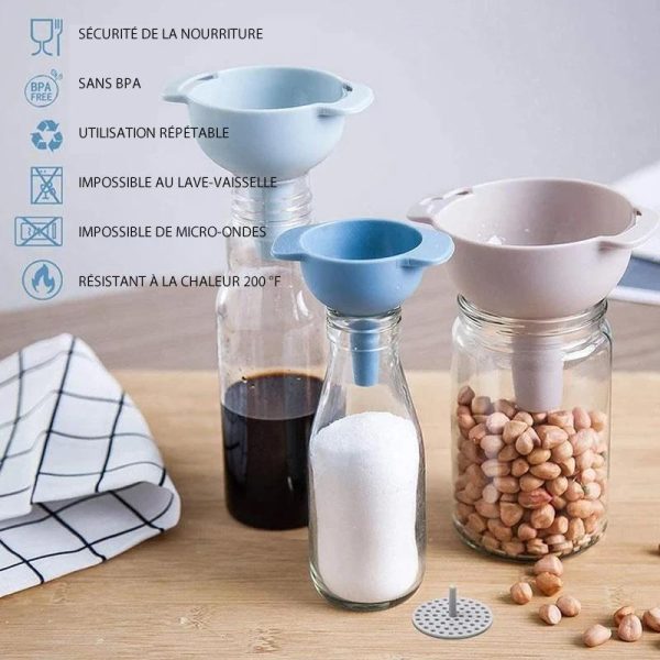 Ensemble d entonnoir Multifonctionnel(3PCS) Mode – Bild 3