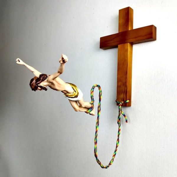 Décoration religieuse de Jésus de saut à l élastique Online-Schn?ppchen – Bild 5