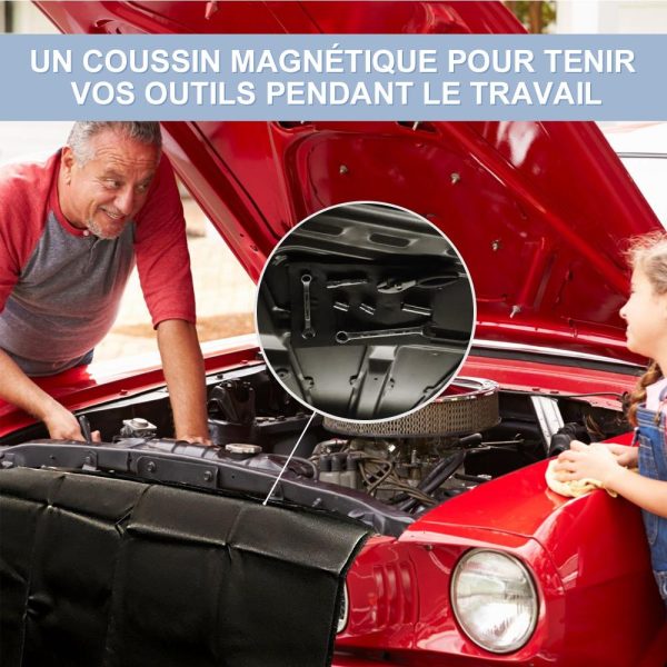 Mag-Pad: Tampon magnétique qui contient vos outils tout en travaillant Rabatt – Bild 3