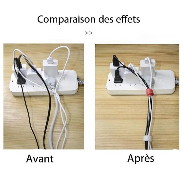 Bande de Fixation Velcro Adhésive de Type T Im Angebot – Bild 5