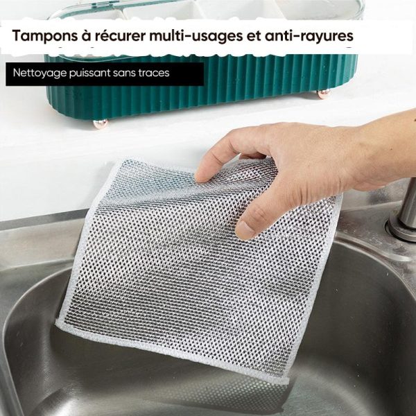 Torchon multifonctionnel en fil métallique anti-rayures Schn?ppchen – Bild 2