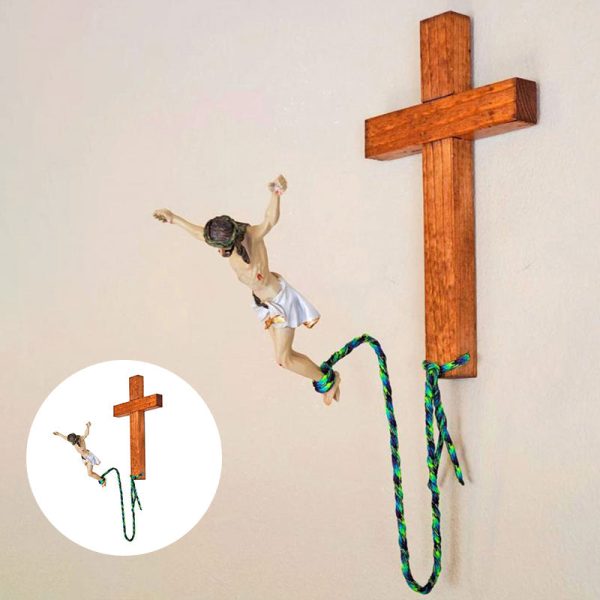 Décoration religieuse de Jésus de saut à l élastique Online-Schn?ppchen – Bild 2