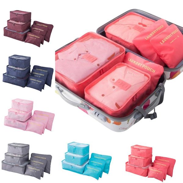 6 PCS Sacs D’Emballage De Bagages En Cube Rangement Voyage Verkauf