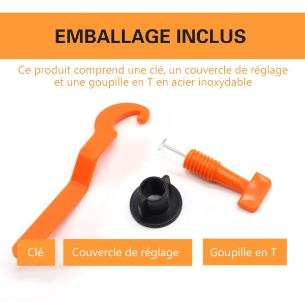 (50 pièces) Kit de Niveleur de Carrelage Verkauf – Bild 4