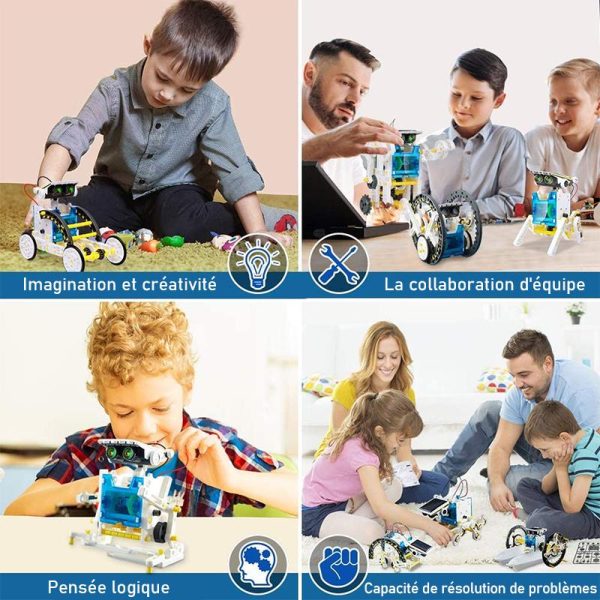 13 en 1 Kit de Robot Solaire Éducatif Im Angebot – Bild 4