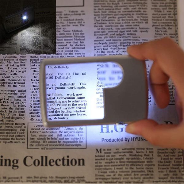 Loupe De Type Carte LED Pour La Lecture Jetzt online – Bild 2